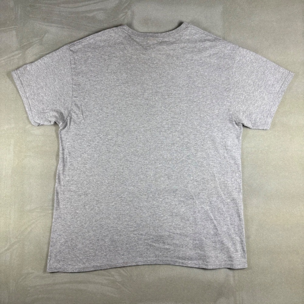 Vintage Delta Pro Weight Alaska Wildlife Graphic T-Shirt Grey Y2k Mens Large View 3